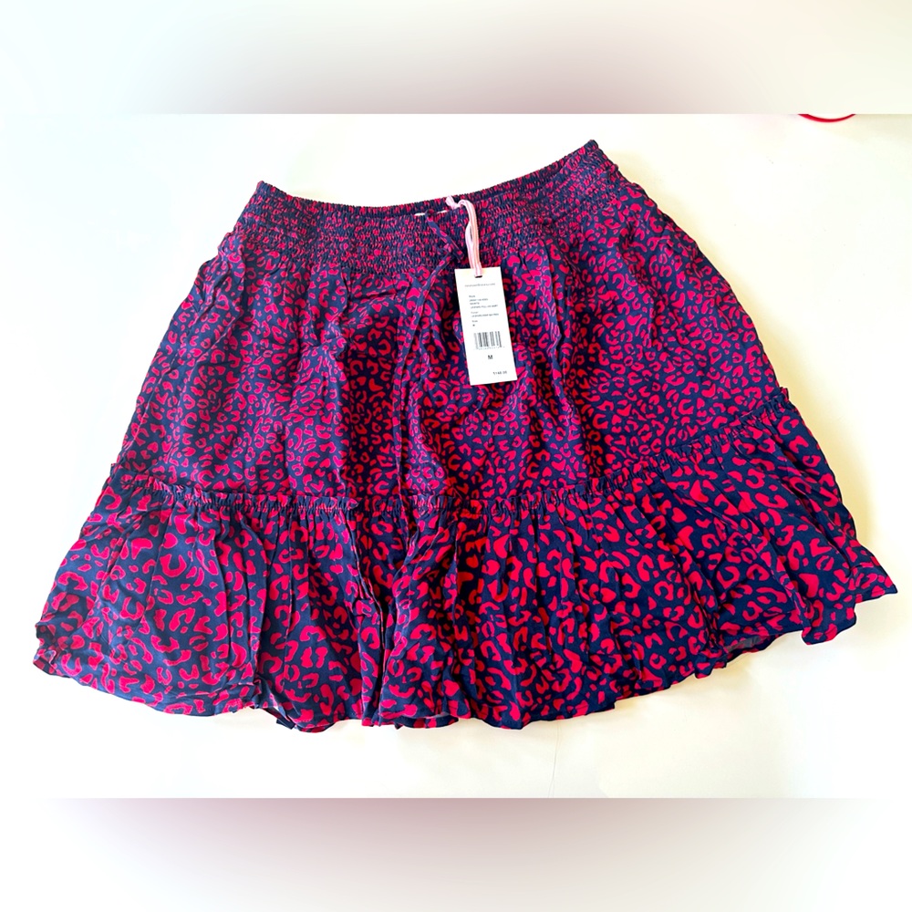 Vineyard Vines Leopard Print Skirt